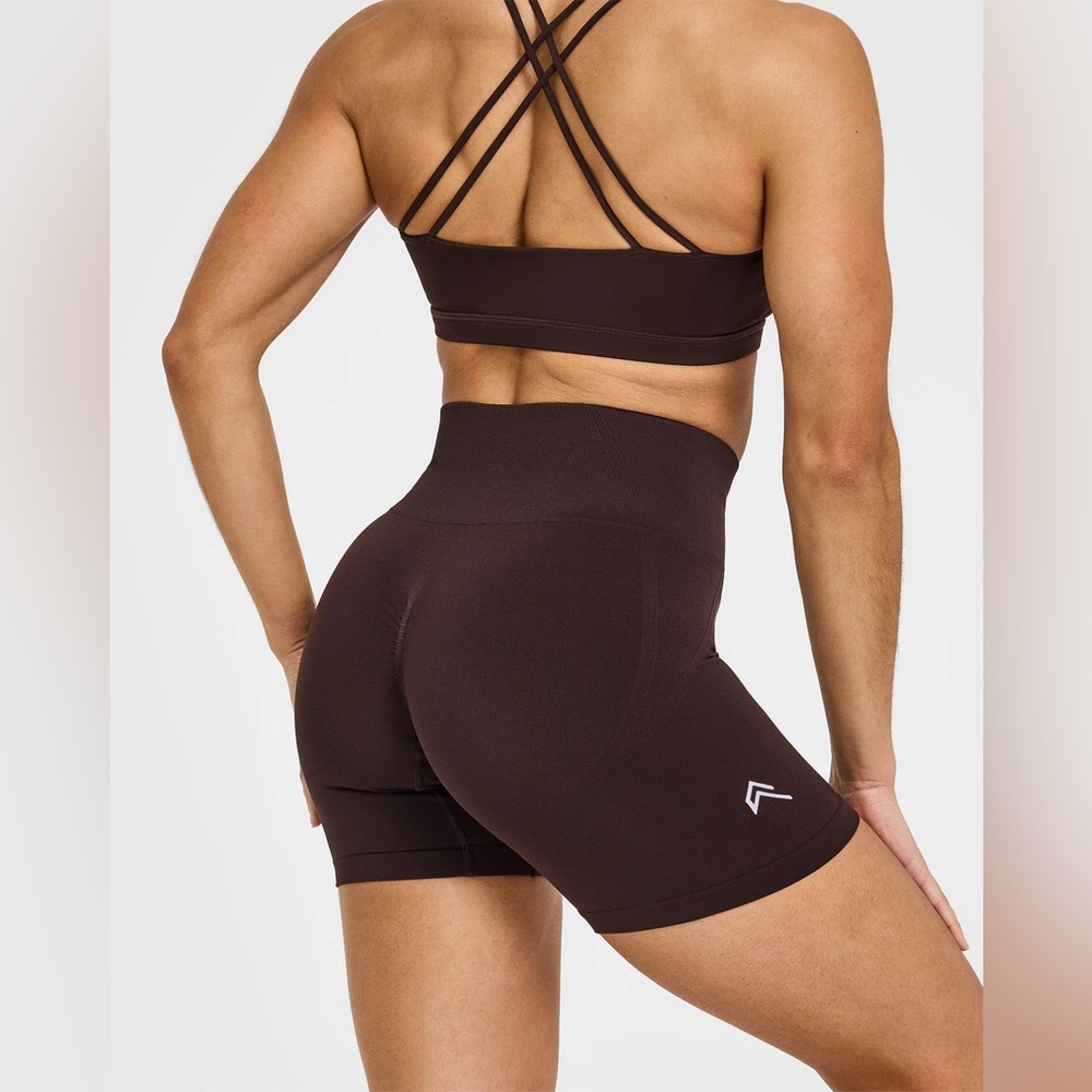 Oner Active Effortless Seamless Shorts - Plum Brown